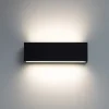 Applique Da Parete-Linea Light Applique bi emissione led 19w 3000k box w2 nero