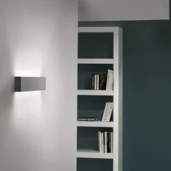 Applique Da Parete-Linea Light Applique bi emissione led 19w 3000k box w2 nero