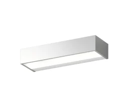 Applique Da Parete-Top Light Applique bios argento rettangolare led 3000k 4000k