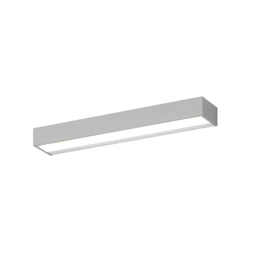 Applique Da Parete-Top Light Applique bios grigia rettangolare led 24w 3000k 4000k