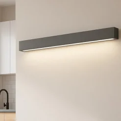 Applique Da Parete-Linea Light Applique box w1 led 41w 2700k mono emissione cemento