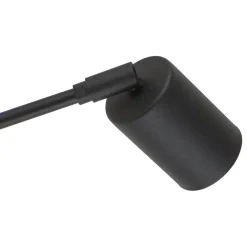 Applique Camera Da Letto-Selezionato da Mazzolaluce Applique braccio orientabile nero con interruttore per comodini camera da letto