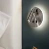 Applique Camera Da Letto-Selezionato da Mazzolaluce Applique camera da letto led 3000k nickel da lettura