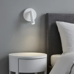 Applique Camera Da Letto-Selezionato da Mazzolaluce Applique camera da letto led 3000k orientabile bianco