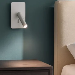 Applique Camera Da Letto-Selezionato da Mazzolaluce Applique camera da letto 3w 3000k orientabile grigio