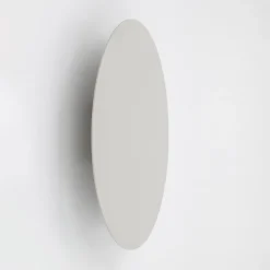 Applique Da Parete-Selezionato da Mazzolaluce Applique cerchio disco beige 40cm da parete moderna