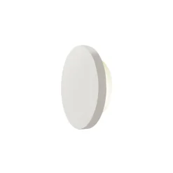 Applique Da Parete-Selezionato da Mazzolaluce Applique cerchio rotondo gesso bianco led 10w 3000k