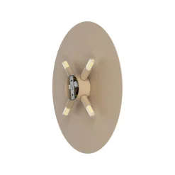 Applique Da Parete-Selezionato da Mazzolaluce Applique cerchio sabbia 40 cm rotondo in metallo design moderna