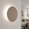 Applique Da Parete-Selezionato da Mazzolaluce Applique cerchio sabbia 20 cm rotondo moderno luce indiretta