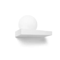 Applique Da Parete-Sforzin Illuminazione Applique cicladi sforzin gesso bianco cicladi sforzin