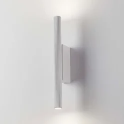 Applique Da Parete-Selezionato da Mazzolaluce Applique cilindro da parete rigato bianco led 11w 3000k
