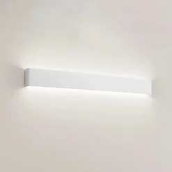Applique Da Parete-Perenz Illuminazione Applique 83cm led 30w 3000k bianca moderna wey perenz