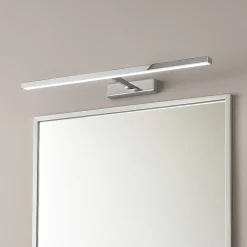 Applique Da Bagno-Perenz Illuminazione Applique 77cm orientabile cromo per specchio da bagno riga perenz