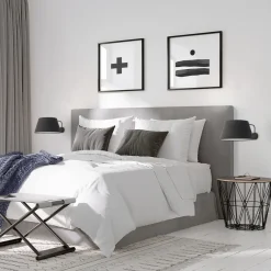 Applique Camera Da Letto-Selezionato da Mazzolaluce Applique con braccio orientabile nero per comodino camera da letto