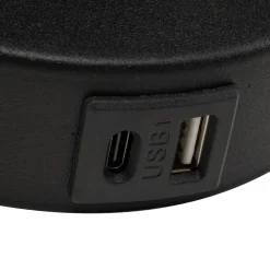 Applique Camera Da Letto-Selezionato da Mazzolaluce Applique con interruttore doppia luce presa usb nero da comodino per camera da letto