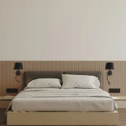 Applique Camera Da Letto-Selezionato da Mazzolaluce Applique con interruttore doppia luce presa usb nero da comodino per camera da letto