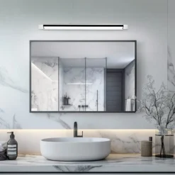 Applique Da Bagno-Selezionato da Mazzolaluce Applique cromo per bagno orientabile led 15w 3000k 4000k dimmerabile