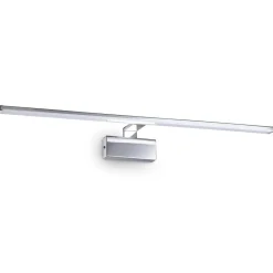 Applique Da Bagno-Ideal Lux Applique cromo per bagno 18w 3000k alma ap d81