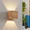 Applique Da Parete-Selezionato da Mazzolaluce Applique cubo da parete in legno led 4w 3000k dimmerabile