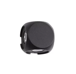 Applique Da Esterno-Selezionato da Mazzolaluce Applique cubo per esterno nero 3000k 4 fasci di luce
