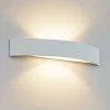 Applique Da Parete-Linea Light Applique curve led 15w 3000k bianco moderna