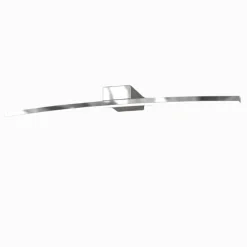 Applique Da Bagno-Top Light Applique curvo per specchio da bagno cromo 6w 3000k