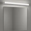 Applique Da Bagno-Selezionato da Mazzolaluce Applique da bagno bianca rettangolare led 8w 3000k