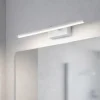 Applique Da Bagno-Fabas Luce Applique da bagno bianco 50cm led 10w 3000k nala
