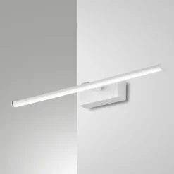 Applique Da Bagno-Fabas Luce Applique da bagno bianco 50cm led 10w 3000k nala