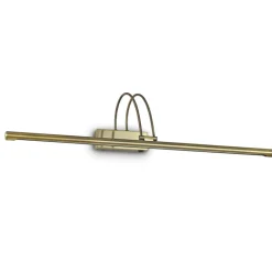 Applique Da Bagno-Ideal Lux Applique da bagno brunito bow ap d76 led 8w 3000k