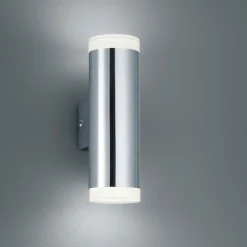 Applique Da Bagno-Selezionato da Mazzolaluce Applique da bagno cilindro cromo led 8w 3000k ip44