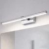 Applique Da Bagno-Fabas Luce Applique da bagno cromato 50cm led 10w 3000k nala