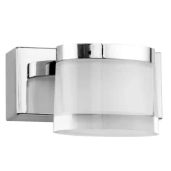 Applique Da Bagno-Selezionato da Mazzolaluce Applique da bagno led 5w 3000k cromo ip44