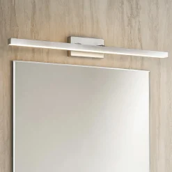 Applique Da Bagno-Selezionato da Mazzolaluce Applique da bagno moderno cromo led 18w 3000k per specchio