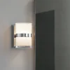 Applique Da Bagno-Selezionato da Mazzolaluce Applique da bagno moderno led 10w 3000k cromo
