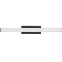 Applique Da Bagno-Selezionato da Mazzolaluce Applique da bagno moderno nera led 12w 3000k ip44
