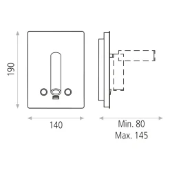 Applique Camera Da Letto-Selezionato da Mazzolaluce Applique da comodino bianco luce led 3000k orientabile usb interruttore