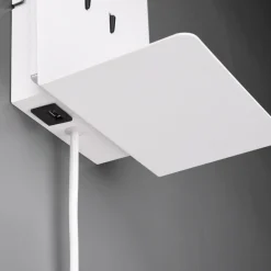 Applique Camera Da Letto-Selezionato da Mazzolaluce Applique da comodino bianco presa usb luce orientabile