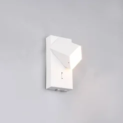 Applique Camera Da Letto-Selezionato da Mazzolaluce Applique da comodino design moderno bianca led 3000k orientabile