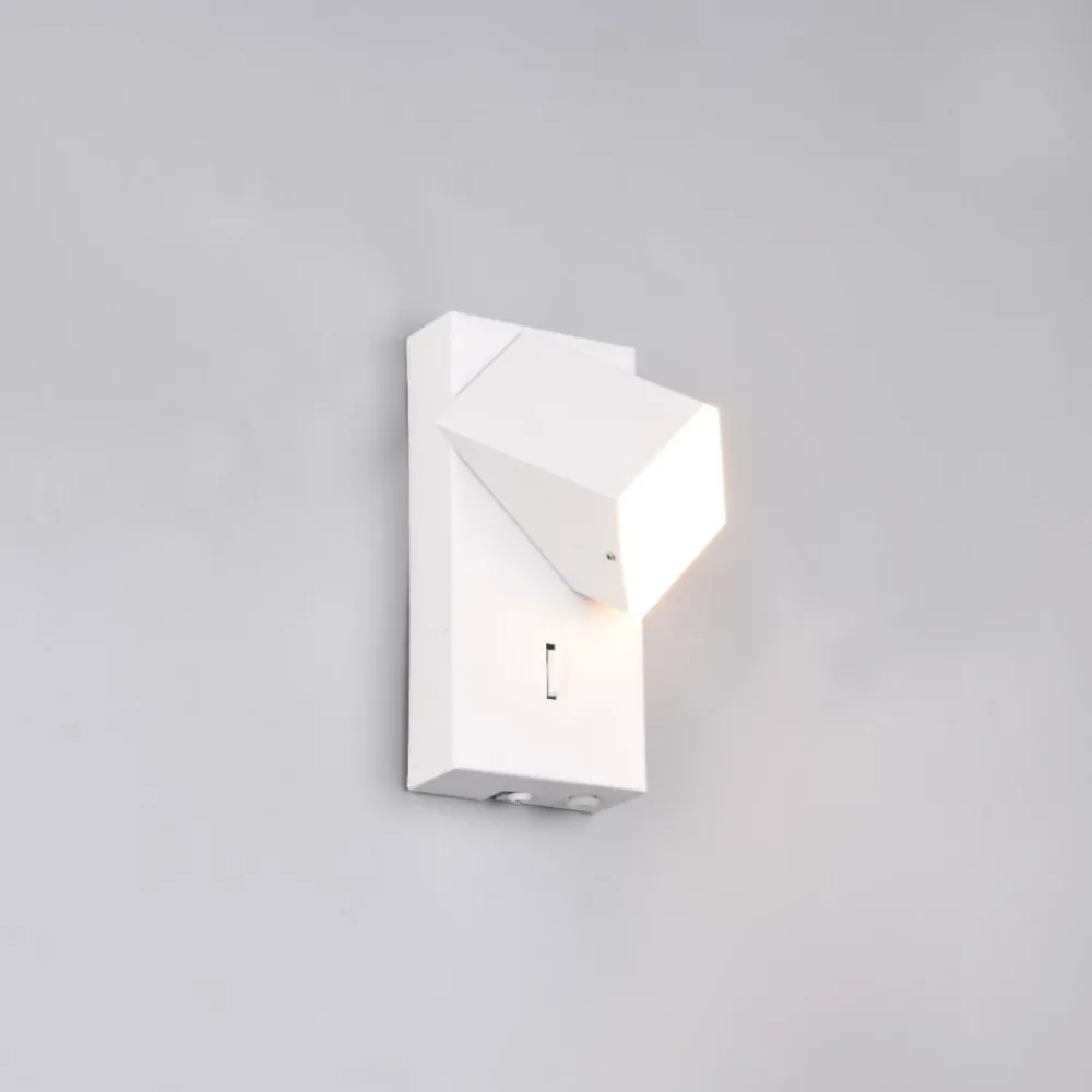 Applique Camera Da Letto-Selezionato da Mazzolaluce Applique da comodino design moderno bianca led 3000k orientabile