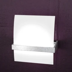 Applique Camera Da Letto-Top Light Applique da comodino legno argento toplight wood