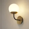 Applique Da Parete-Top Light Applique da comodino oro nero per camera da letto