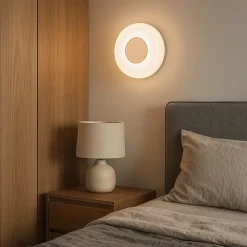 Applique Camera Da Letto-Selezionato da Mazzolaluce Applique da comodino per camera da letto moderna led marrone