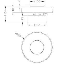 Applique Camera Da Letto-Selezionato da Mazzolaluce Applique da comodino per camera da letto moderna led marrone
