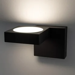 Applique Camera Da Letto-Top Light Applique da comodino per camera da letto toplight up nero
