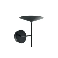 Applique Camera Da Letto-Linea Light Applique da comodino poe led 3000k nera moderna