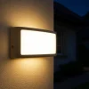 Applique Da Esterno-Selezionato da Mazzolaluce Applique da esterni marrone led 10w 4000k