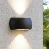 Applique Da Esterno-Top Light Applique da esterno alassio nero anti corrosione ip66