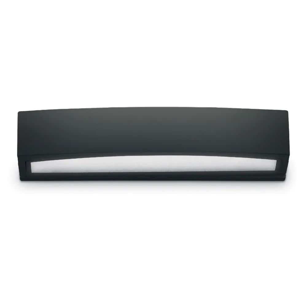 Applique Da Esterno-Ideal Lux Applique da esterno andromeda ap2 nero rettangolare