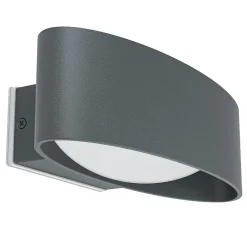 Applique Da Esterno-Selezionato da Mazzolaluce Applique da esterno antracite led 3000k ip54